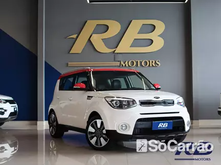 KIA SOUL EX 1.6 16V AT na cor Branca em Itajaí / SC - 6894713