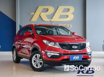 KIA SPORTAGE LX 4X2 2.0 16V AT na cor Vermelha em Itajaí / SC - 6977342
