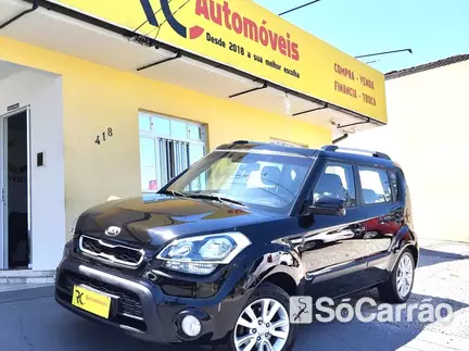 KIA SOUL EX 1.6 16V AT6 na cor Preta em São José / SC - 6430765