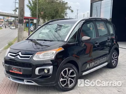 Citroen AIRCROSS GLX 1.6 16V AT na cor Preta em São José / SC - 6425815