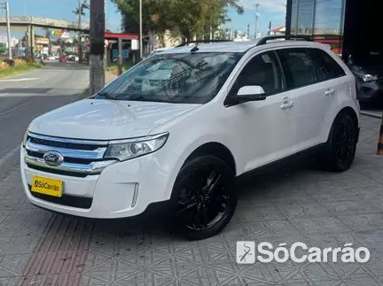 Ford EDGE LIMITED AWD 3.5 V6 AT na cor Branca em São José / SC - 6547935