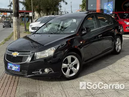 Chevrolet CRUZE LTZ 1.8 16V AT FLEXPOWER na cor Preta em São José / SC - 6701296