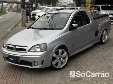 Chevrolet MONTANA SPORT 1.8 8V FLEXPOWER na cor Prata em São José / SC - 6774013