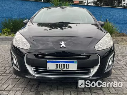 Peugeot 308 ALLURE 1.6 16V na cor Preta em Joinville / SC - 6741558