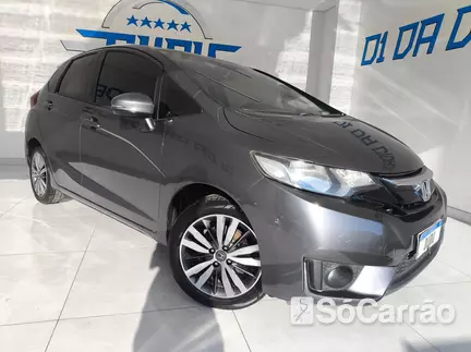Honda FIT EX 1.5 16V CVT FLEXONE na cor Cinza em Joinville / SC - 6824280