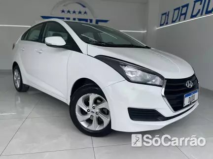 Hyundai HB20S STYLE 1.6 16V AT na cor Branca em Joinville / SC - 6919965
