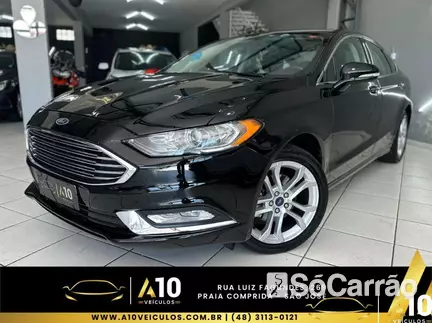 Ford FUSION SEL FWD 2.0 16V GTDI AT na cor Preta em São José / SC - 6815675