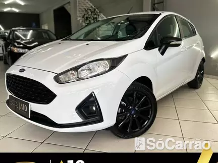 Ford NEW FIESTA SEL STYLE 1.0 TB 12V P.SHIFT na cor Branca em São José / SC - 6904460