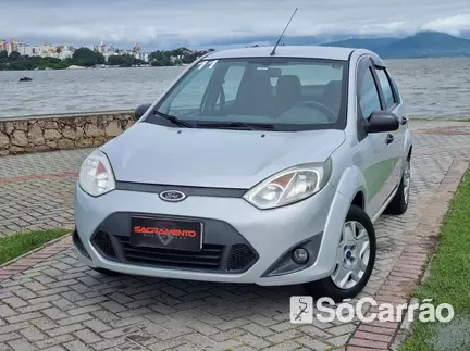Ford FIESTA SEDAN 1.0 8V na cor Prata em Florianópolis / SC - 6495275