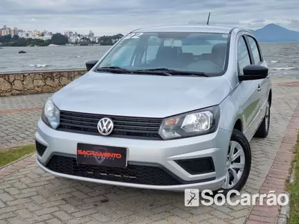 Volkswagen GOL 1.0 12V na cor Prata em Florianópolis / SC - 6706374