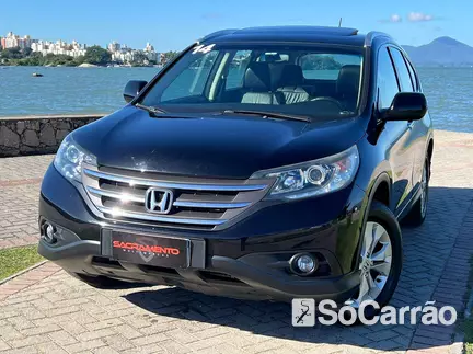 Honda CR-V 4X4 2.4 16V AT na cor Preta em Florianópolis / SC - 6732095