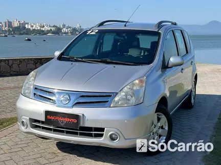Nissan LIVINA 1.8 16V AT na cor Prata em Florianópolis / SC - 6797158