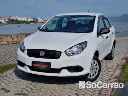 Fiat GRAND SIENA 1.4 8V na cor Branca em Florianópolis / SC - 6909680