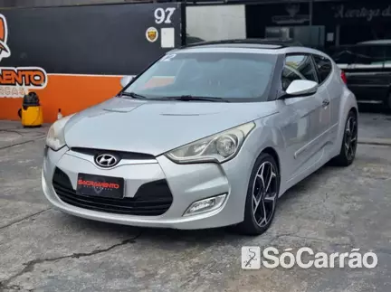 Hyundai VELOSTER 1.6 16V AT na cor Prata em Florianópolis / SC - 6957419