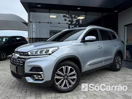 Chery TIGGO 8 TXS 1.6 16V TB GDI AT7 na cor Prata em Ponta Grossa / PR - 6734008