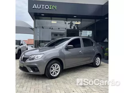 Renault LOGAN ZEN 1.0 12V SCE na cor Cinza em Ponta Grossa / PR - 6793533