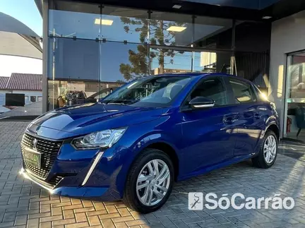 Peugeot 208 ACTIVE PACK 1.6 16V AT6 na cor Azul em Ponta Grossa / PR - 6900243