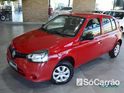Renault CLIO EXPRESSION 1.0 16V na cor Vermelha em Campinas / SP - 6646616