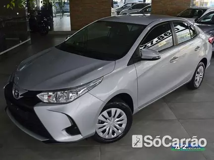 Toyota YARIS SEDAN XL 1.5 16V CVT na cor Prata em Campinas / SP - 6698335