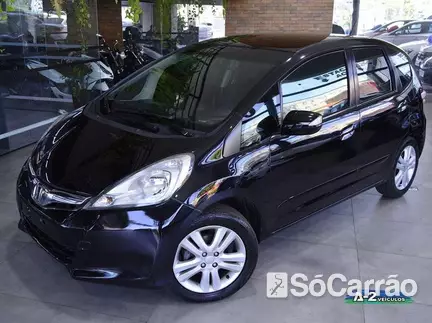 Honda FIT EX 1.5 16V AT na cor Preta em Campinas / SP - 6785003