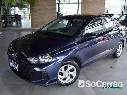 Hyundai HB20S COMFORT 1.0 12V na cor Azul em Campinas / SP - 6980406