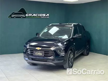Chevrolet MONTANA PREMIER 1.2 TURBO 12V AT na cor Azul em Quatro Barras / PR - 6673141