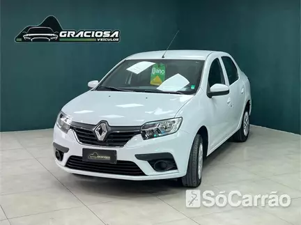 Renault LOGAN ZEN 1.6 16V SCE na cor Branca em Quatro Barras / PR - 6745351