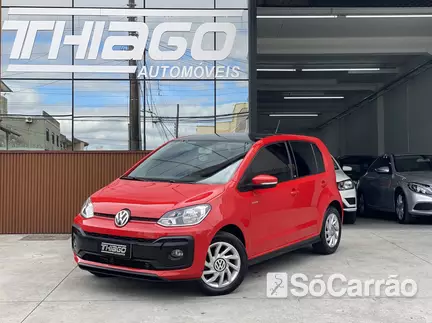 Volkswagen UP! MOVE UP!(MOVE COMPLETO) 1.0 TSI 12V na cor Vermelha em Palhoça / SC - 6826482