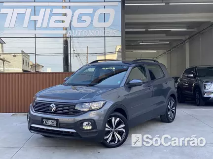 Volkswagen T-CROSS 200 1.0 TSI AT na cor Cinza em Palhoça / SC - 6881706