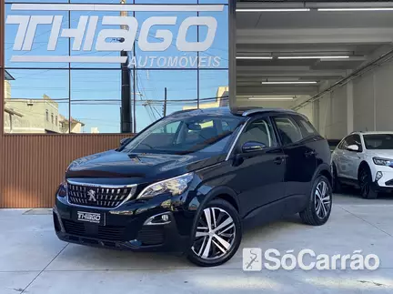 Peugeot 3008 ALLURE 1.6 THP 16V TIP na cor Preta em Palhoça / SC - 6924891