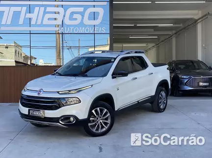 Fiat TORO VOLCANO 4X4 2.0 16V AT9 na cor Branca em Palhoça / SC - 6941152