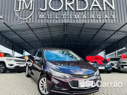 Chevrolet CRUZE LT 1.4 TURBO AT na cor Vermelha em Joinville / SC - 6710602