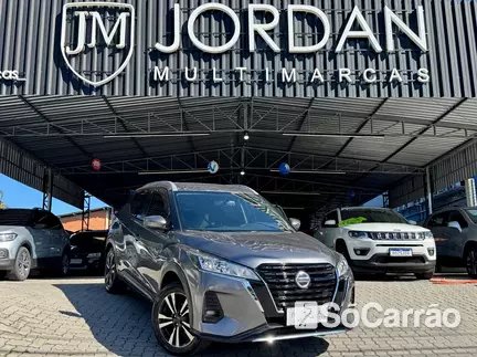 Nissan KICKS ADVANCE 1.6 16V CVT na cor Cinza em Joinville / SC - 6916043