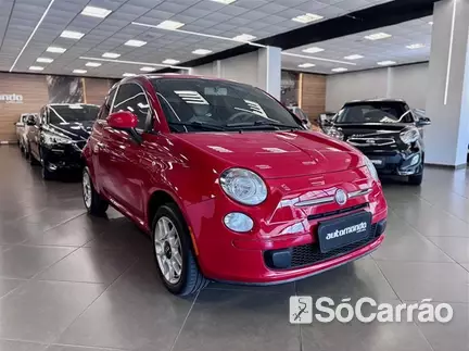 Fiat 500 CULT EVO 1.4 8V DUAL na cor Vermelha em Campinas / SP - 6655508