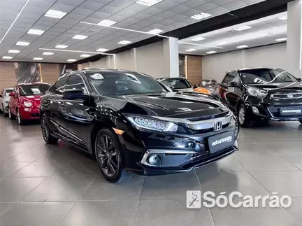 Honda CIVIC G10 TOURING 1.5 TB CVT na cor Preta em Campinas / SP - 6676472