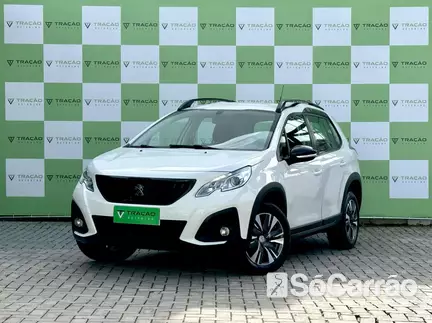 Peugeot 2008 ALLURE PACK 1.6 16V AT6 na cor Branca em Florianópolis / SC - 6734786