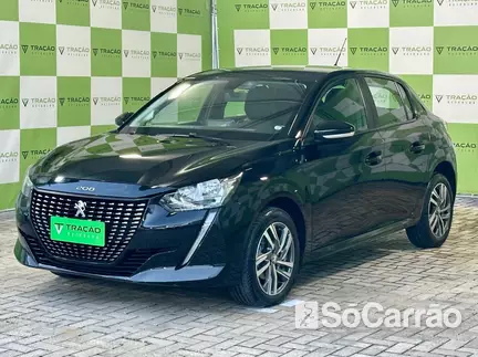 Peugeot 208 ALLURE 1.6 16V AT FLEXSTART na cor Preta em Florianópolis / SC - 6756150