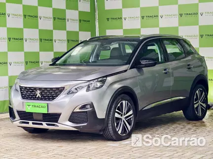 Peugeot 3008 SUV GRIFFE PACK 1.6 THP 16V AT6 na cor Prata em Florianópolis / SC - 6781211