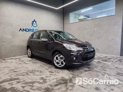 Citroen C3 EXCLUSIVE 1.6 16V AT FLEXSTART na cor Marrom em Palhoça / SC - 6988913