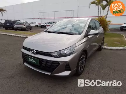 Hyundai HB20 COMFORT 1.0 TGDI 12V AT6 na cor Prata em Lages / SC - 6822463