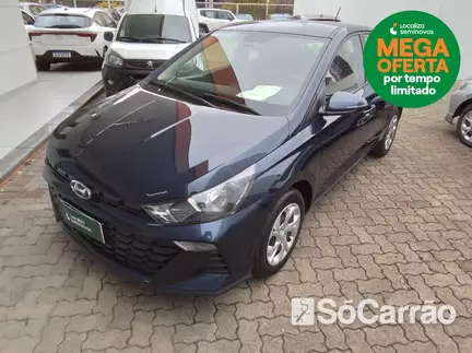 Hyundai HB20 COMFORT PLUS 1.0 12V na cor Azul em Lages / SC - 6822577