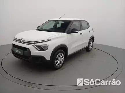 Citroen C3 C3 LIVE PACK 1.0 MT FLEX na cor Branca em Lages / SC - 6943418