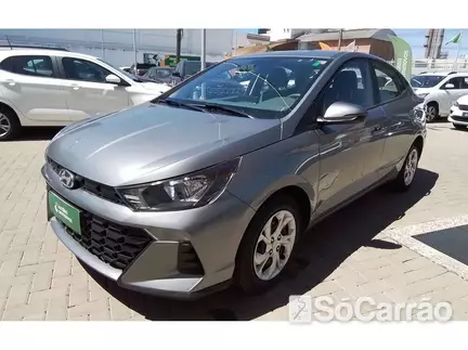 Hyundai HB20S COMFORT PLUS 1.0 12V MT na cor Cinza em CHAPECO / SC - 6937382
