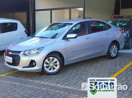 Chevrolet ONIX PLUS LTZ 1.0 TB 12V AT6 na cor Prata em Campinas / SP - 6717857