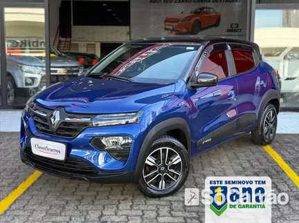 Renault KWID INTENSE 1.0 12V SCE na cor Azul em Campinas / SP - 6832712