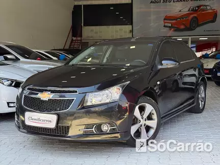 Chevrolet CRUZE SPORT6 LT 1.8 16V AT FLEXPOWER na cor Preta em Campinas / SP - 6952124