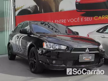 Mitsubishi LANCER 2.0 16V CVT na cor Preta em Campinas / SP - 6802585