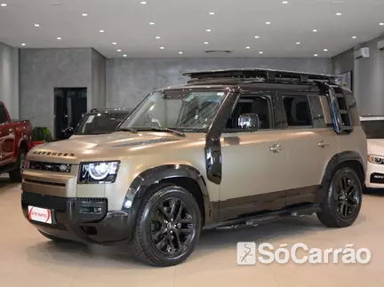 Land Rover DEFENDER 110 HSE P300 4X4 2.0 TB AT na cor Marrom em Curitiba / PR - 6327655