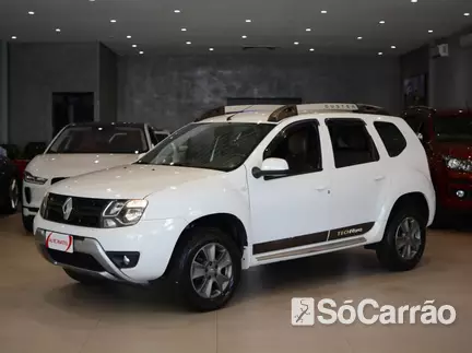 Renault DUSTER DYNAMIQUE 1.6 16V HIFLEX na cor Branca em Curitiba / PR - 6385035