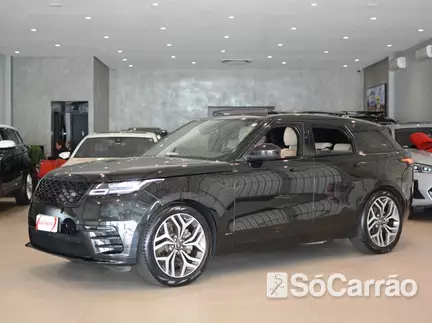 Land Rover RANGE ROVER VELAR R-DYNAMIC P300 2.0 SI4 na cor Preta em Curitiba / PR - 6652746